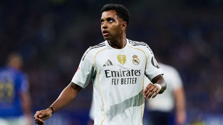 Rodrygo será titular do Real Madrid na Champions League. Foto: Juan Manuel Serrano Arce/Getty Images