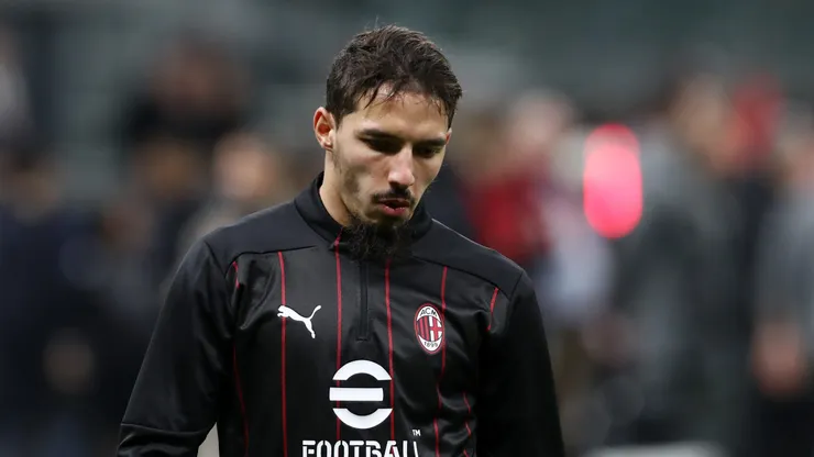Ismaël Bennacer, jogador do Milan. Foto: Marco Luzzani