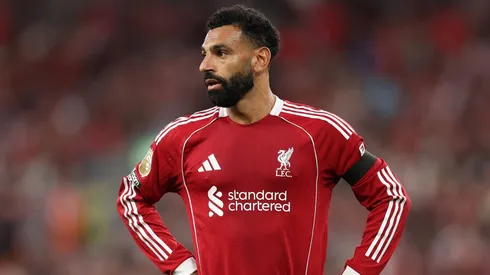 Liverpool tem Salah como grande esperança para vencer o Arsenal na Premier League (Photo by Michael Steele/Getty Images)