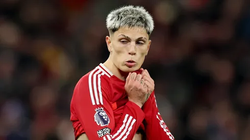 Ex-Manchester United, Garnacho coloca Chelsea acima dos Red Devils após saída. (Photo by Carl Recine/Getty Images)