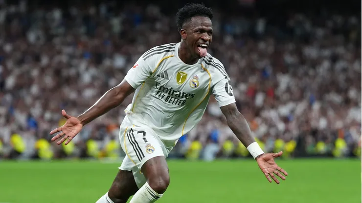 Real Madrid X Mallorca: Vini Jr anota golaço e é exaltado pelos torcedores: "Nenhum jogador brasileiro faz...". (Photo by Angel Martinez/Getty Images)