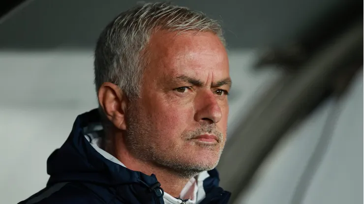 José Mourinho, ex-Real Madrid, aguarda convite para assumir Portugal após a Copa do Mundo. (Photo by Ahmad Mora/Getty Images)