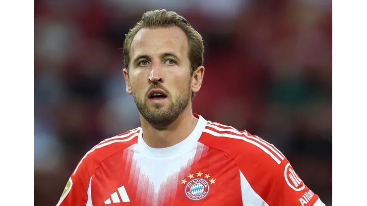 Harry Kane em ação pelo Bayern de Munique. (Photo by Alexander Hassenstein/Getty Images)