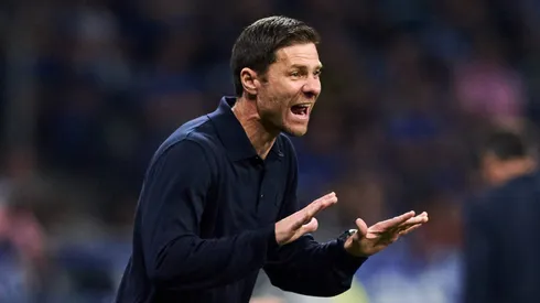 Real Madrid vence Mallorca e Xabi Alonso analisa Vini Jr e Rodrygo. (Photo by Juan Manuel Serrano Arce/Getty Images)