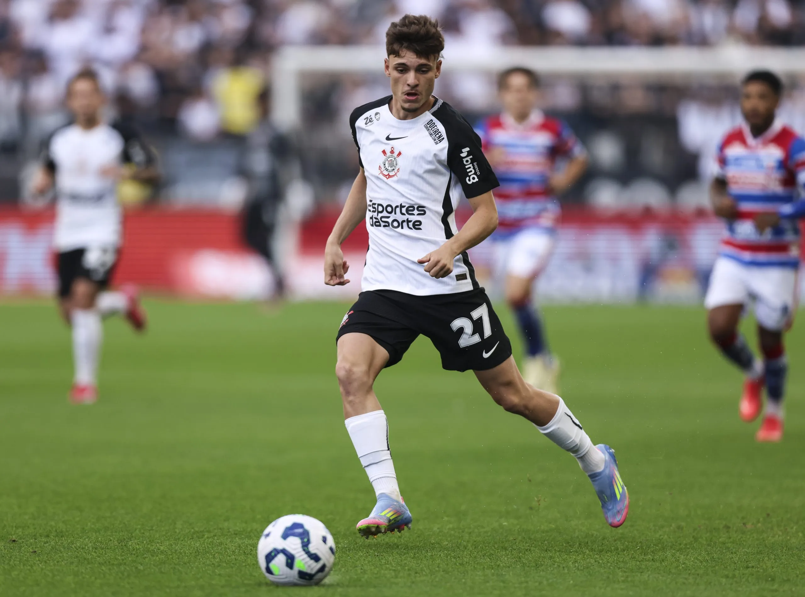 Breno Bidon pelo Corinthians. (Foto: Alexandre Schneider/Getty Images)