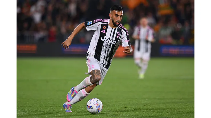 Nico González em ação pela Juventus. Jogador é o novo reforço do Atlético de Madrid. Foto: Alessandro Sabattini/Getty Images