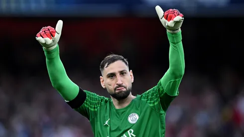 Donnarumma em ação pelo PSG. Foto: Justin Setterfield/Getty Images