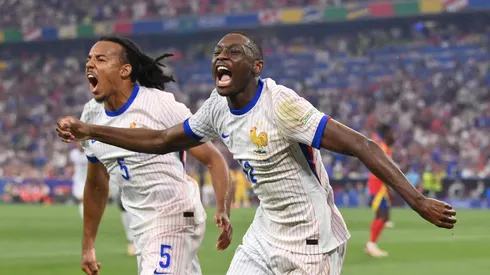 Kolo Muani em campo pela França na semifinal da UEFA EURO 2024