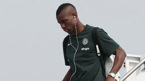 Nicolas Jackson, atacante do Chelsea. (Foto: Emilee Chinn/Getty Images)