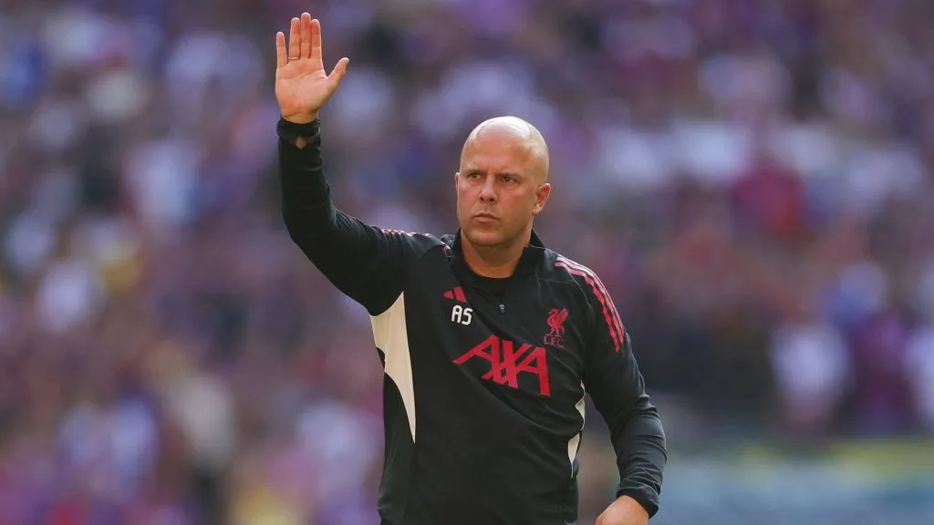 Arne Slot, técnico do Liverpool