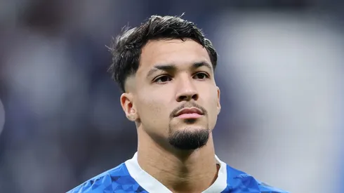 Marcos Leonardo deve permanecer na Arábia Saudita. Foto: Abdullah Ahmed/Getty Images