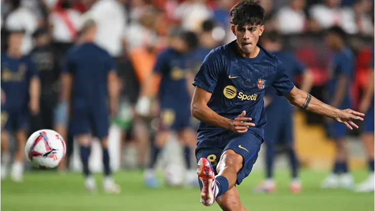 Marc Bernal usará a camisa 22 e foi inscrito pelo Barcelona um ano após grave lesão. Foto: Denis Doyle/Getty Images