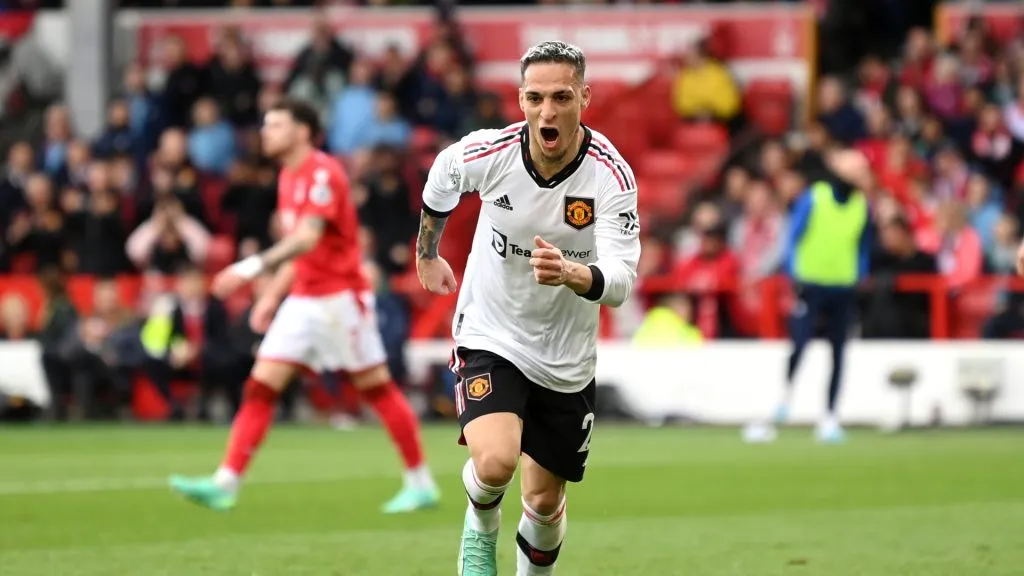 Antony marcou apenas 12 gols com a camisa do Manchester United. Foto: Michael Regan/Getty Images