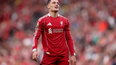 Wirtz em campo pelo Liverpool - Photo by Carl Recine/Getty Images