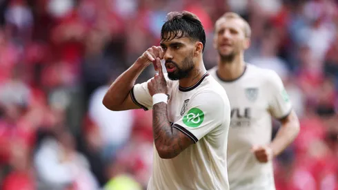 Paquetá em ação pelo West Ham. (Photo by Dan Istitene/Getty Images)
