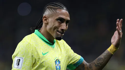 Raphinha, atacante da Seleção Brasileira (Foto: Ricardo Moreira/Getty Images)