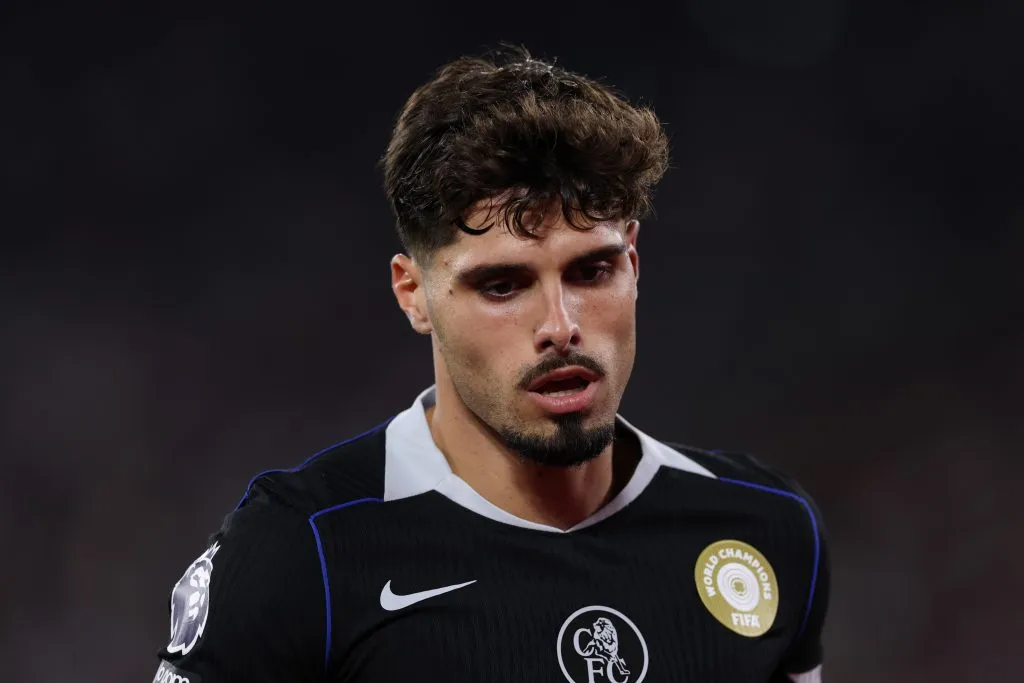 Pedro Neto, atacante do Chelsea. (Photo by Justin Setterfield/Getty Images)