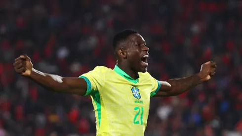 Luiz Henrique, atacante da Seleção Brasileira. (Photo by Marcelo Hernandez/Getty Images)