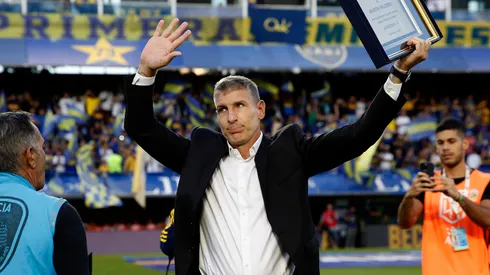 Martín Palermo no estádio do Boca Juniors. (Foto: Daniel Jayo/Getty Images)