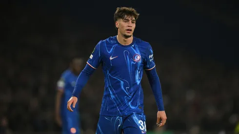 Marc Guiu, atacante do Chelsea. Foto: Mike Hewitt/Getty Imagens