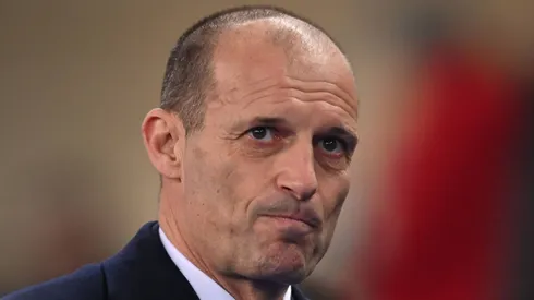 Allegri durante a partida da Serie A. Foto: Alessandro Sabattini/Getty Images)