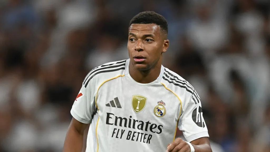 Mbappé jogando pelo Real Madrid. Foto: Denis Doyle/Getty Images