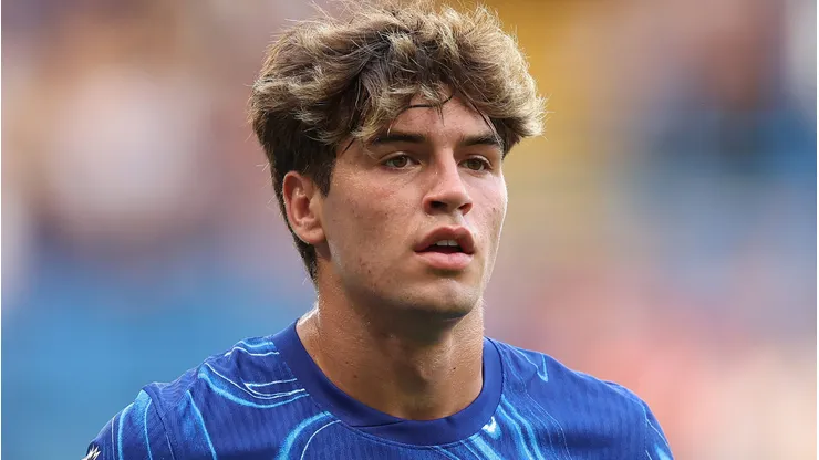 Marc Guiu, jogador do Chelsea. Foto: Julian Finney