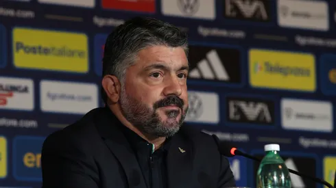 Gennaro Gattuso, técnico da Seleção da Itália