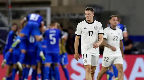 Florian Wirtz é a grande estrela da Alemanha. Foto: Lars Baron/Getty Images