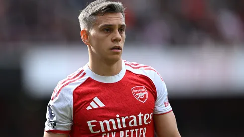 Trossard, do Arsenal - Photo by Shaun Botterill/Getty Images