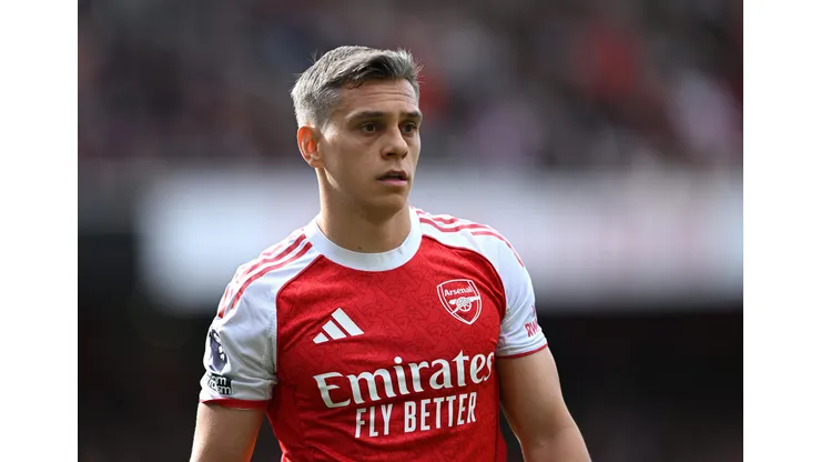Trossard, do Arsenal - Photo by Shaun Botterill/Getty Images