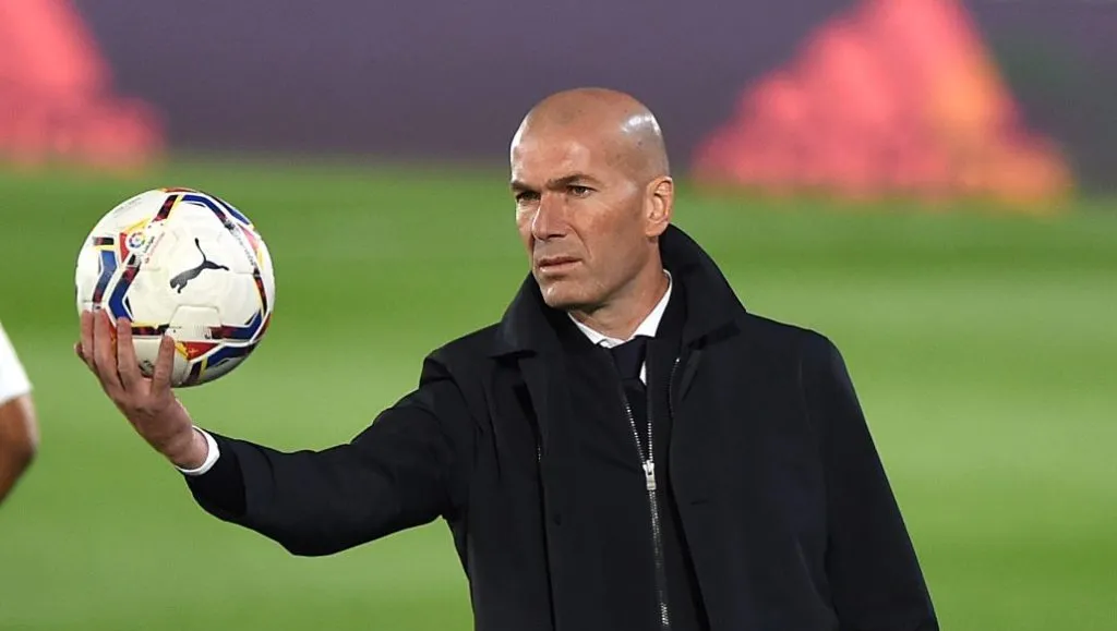 Zidane, ex-técnico do Real Madrid.