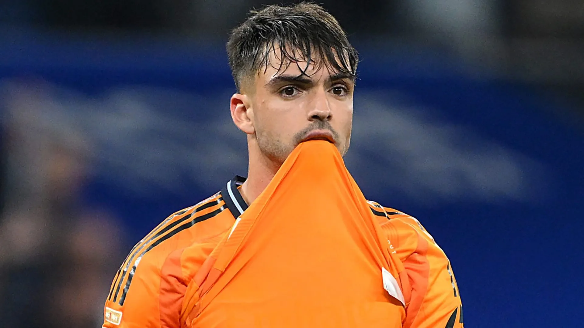 Asencio em ação com o Real Madrid (Photo by David Ramos/Getty Images)