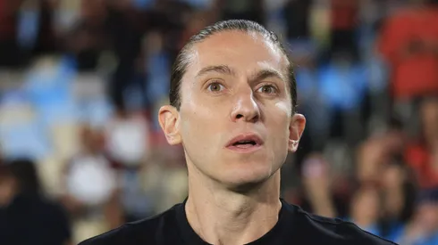Filipe Luís recusa oferta para renovar com o Flamengo. Foto: Buda Mendes/Getty Images