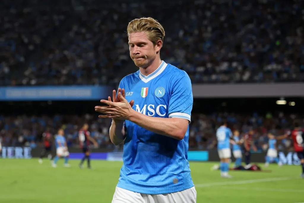 Kevin De Bruyne, do Napoli, se declara ao Manchester City em entrevista: “Sempre será o meu clube”