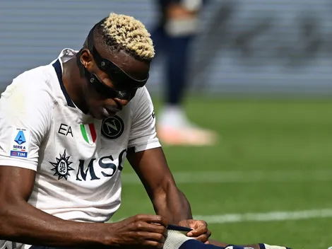 Osimhen sofre grave lesão em partida pela Nigéria e imagens fortes chocam os internautas