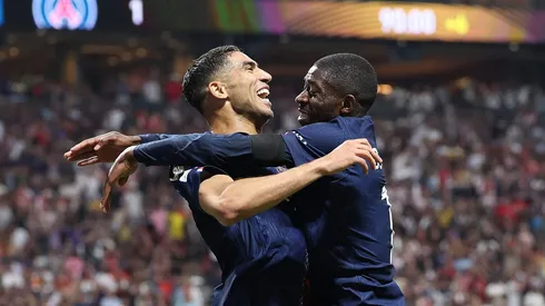 Hakimi ou Dembélé, do PSG, devem ganhar a Bola de Ouro para Lautaro. (Photo by Kevin C. Cox/Getty Images)