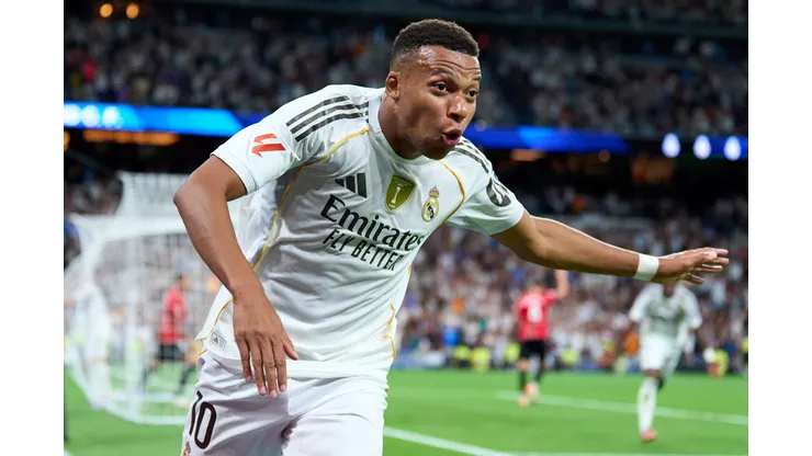 Mbappé é o goleador do Real Madrid. (Photo by Angel Martinez/Getty Images)