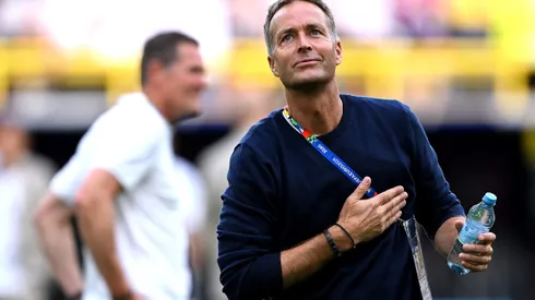 Kasper Hjulmand, novo técnico do Bayer Leverkusen. Treinador assume o lugar de Ten Hag Foto: Shaun Botterill/Getty Images