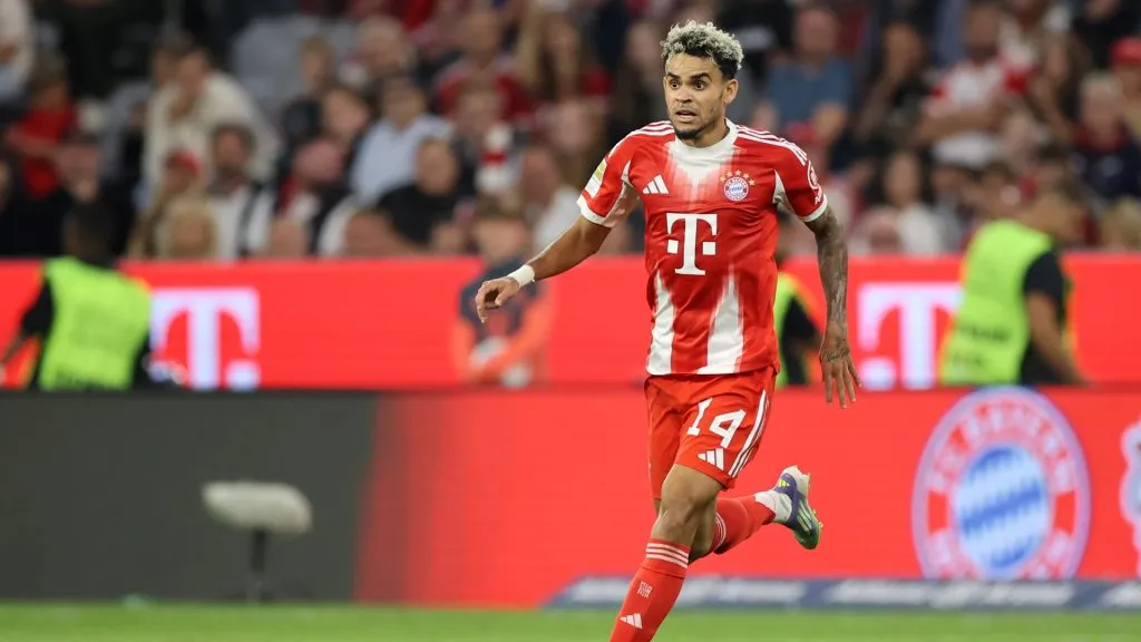 Luis Díaz foi a grande contratação do Bayern de Munique. Foto: Alex Grimm/Getty Images