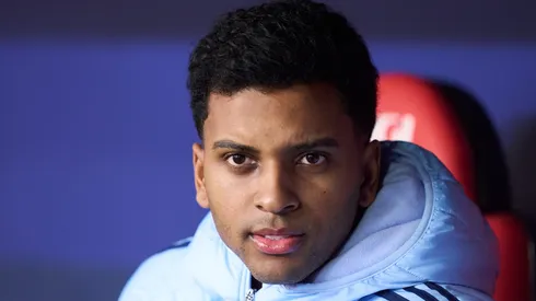 Rodrygo, atacante do Real Madrid (Foto: Juan Manuel Serrano Arce/Getty Images)