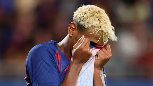 Lamine Yamal pelo Barcelona. (Foto: Judit Cartiel/Getty Images)