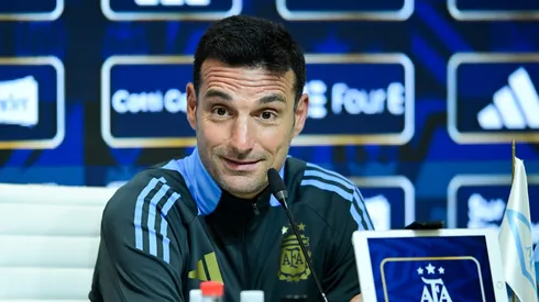Lionel Scaloni, técnico da Seleção Argentina. Foto: Marcelo Endelli/Getty Images