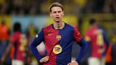 De Jong jogo do Barcelona. Arsenal mira contratação do jogador. Foto: Dean Mouhtaropoulos/Getty Images