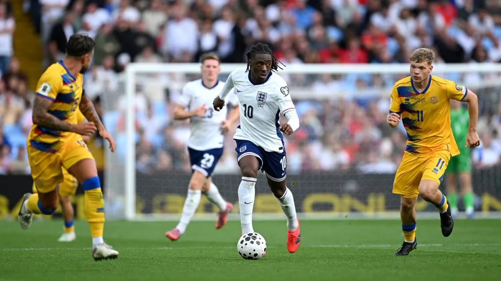Inglaterra não fez um grande jogo, mas venceu Andorra. Foto: Shaun Botterill/Getty Images