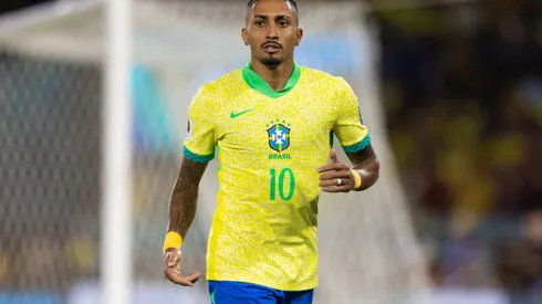 Raphinha, atacante da Seleção Brasileira e do Barcelona – Photo by Ruano Carneiro/Getty Images