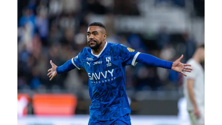 Malcom, atacante do Al-Hilal - Photo by Abdullah Ahmed/Getty Images
