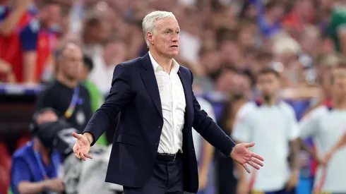 Deschamps comandando a Seleção da França. Foto: Alex Livesey/Getty Images