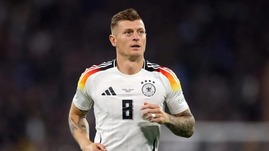 Kroos jogando pela Alemanha. Foto: Lars Baron/Getty Images