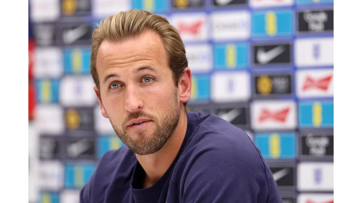 Harry Kane é o goleador do Bayern de Munique. (Photo by Michael Regan/Getty Images)
